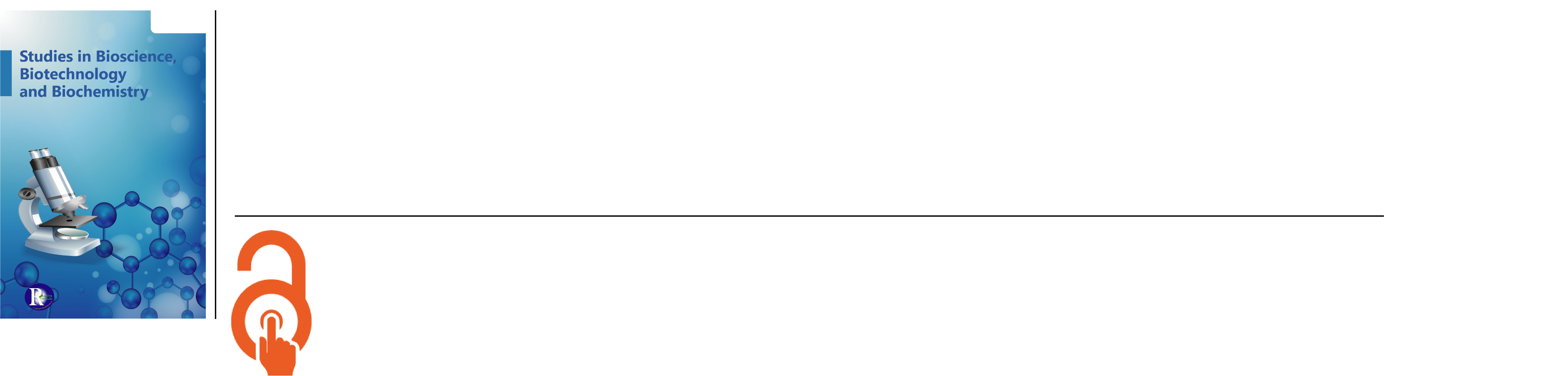 Studies in Bioscience, Biotechnology and Biochemistry